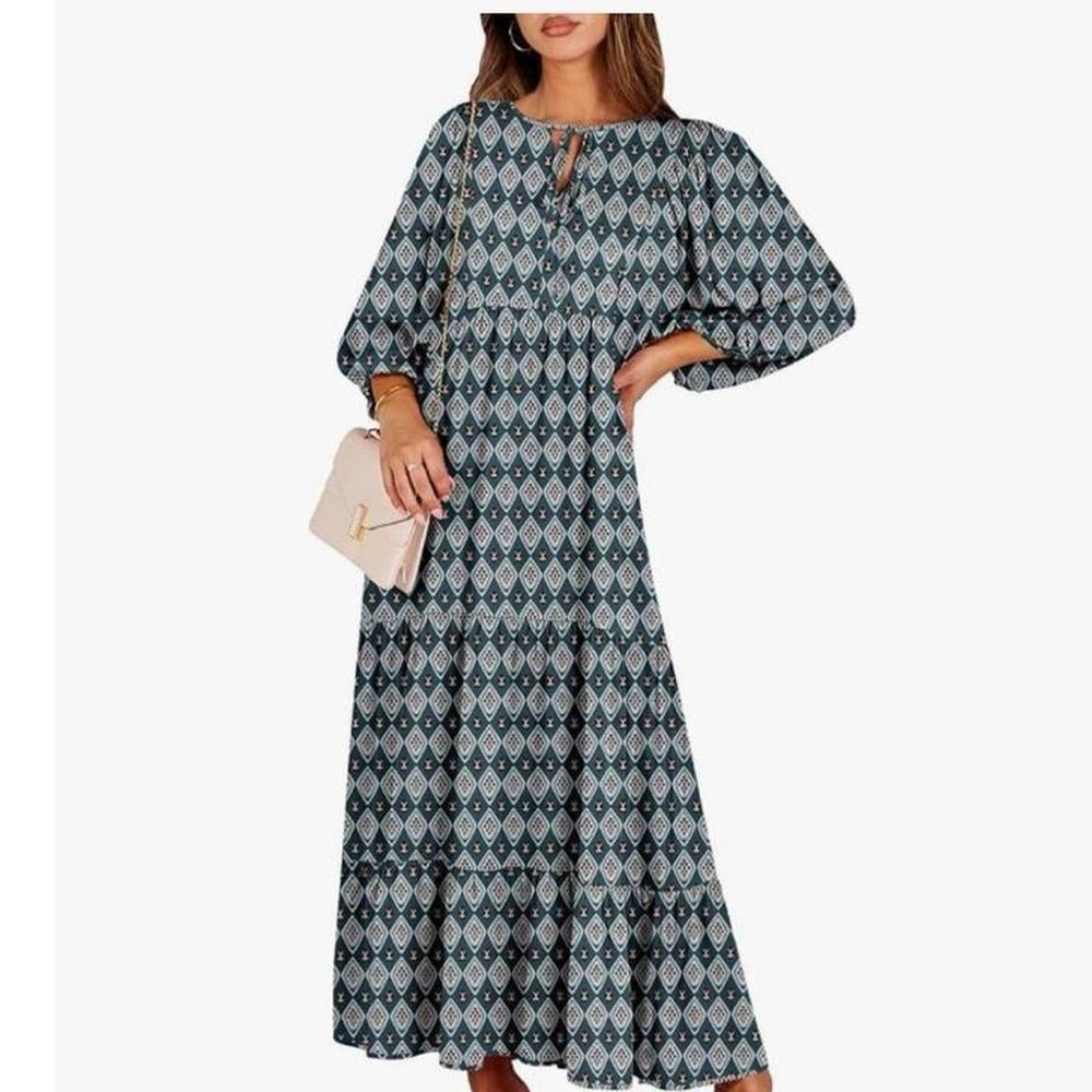ANRABESS Womens Boho Maxi Dress
